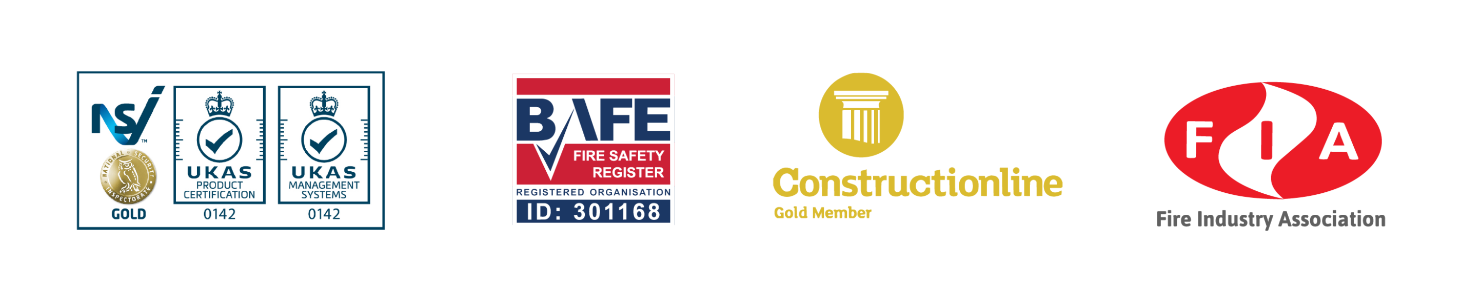 APX Fire & Security Accreditations