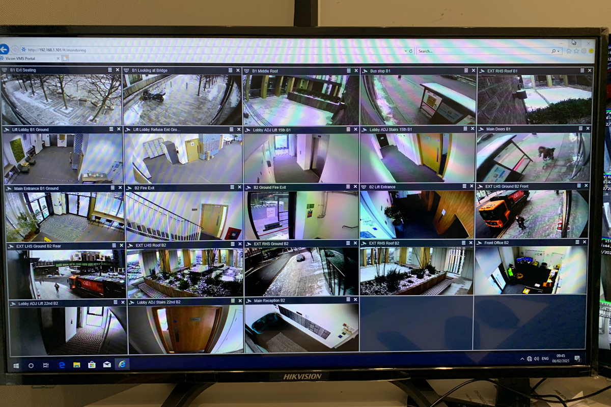 Commercial CCTV System Commercial CCTV System